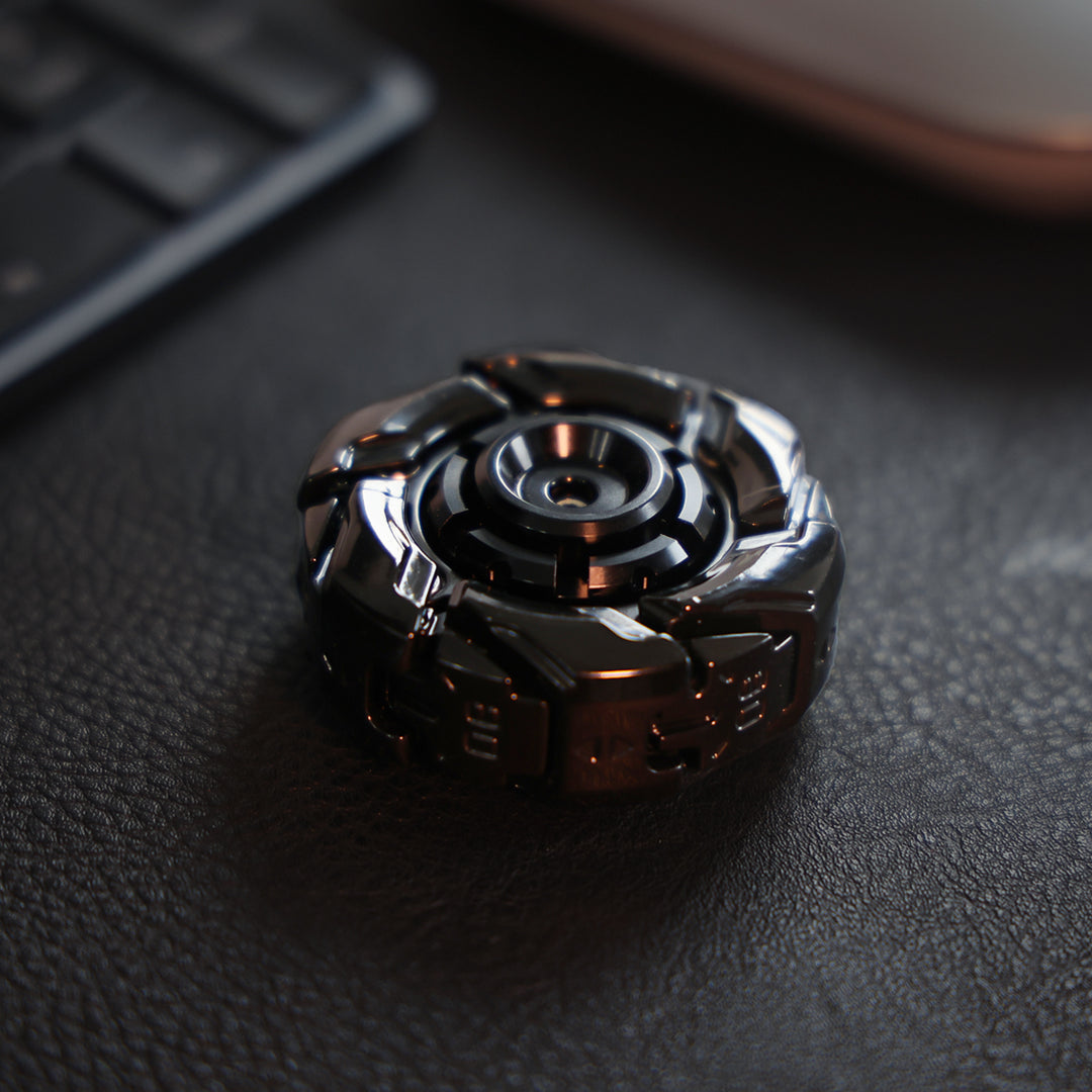 WarpFang:Stainless Steel Mecha Fidget Spinner