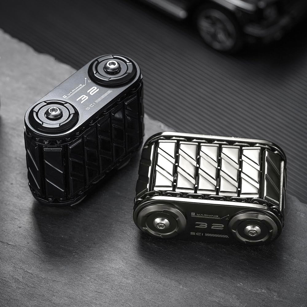 Fidget Toy for Adults,Help Relieve Stress, Anxiety, Tension,Promotes Focus, Tank Shape Design, Metal Material, high Precision Production