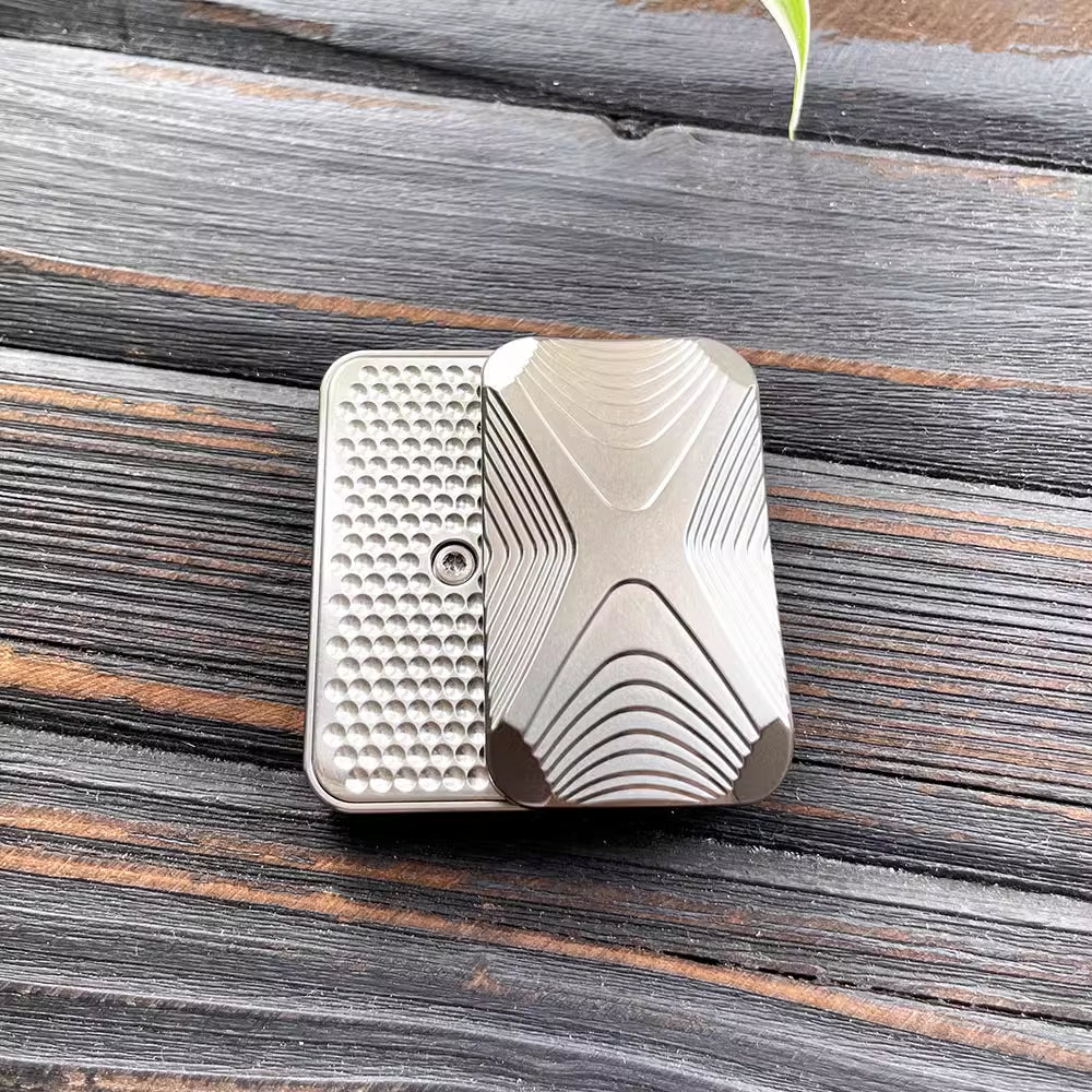 Makermesh MechSlide: Infinite Stainless Fidget Tool Precision in motion.