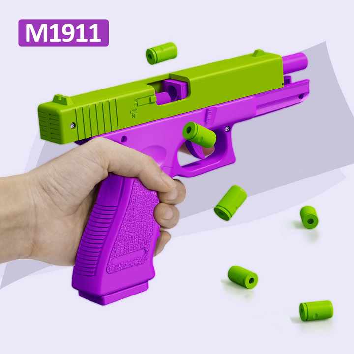 Shell Ejecting 1911 Toy Pistols – Real Action, Endless Fun, Stress-Free Play