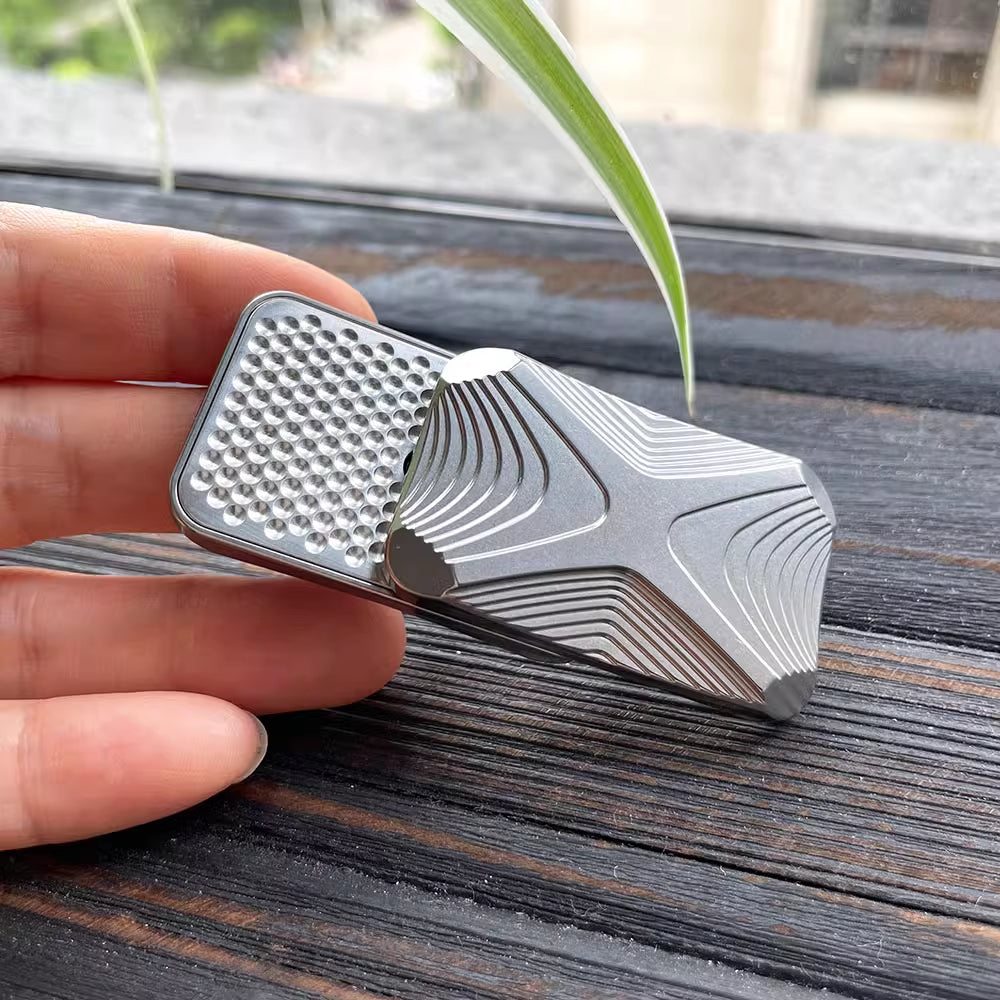 Makermesh MechSlide: Infinite Stainless Fidget Tool Precision in motion.
