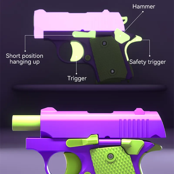 Hot-Selling Mini 1911 Replica – Pocket-Sized Fun Meets Ultimate Stress Relief!