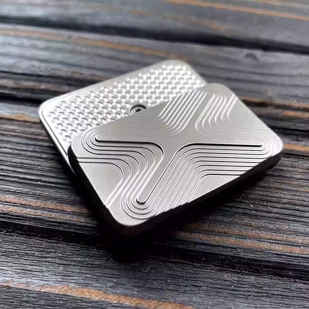 Makermesh MechSlide: Infinite Stainless Fidget Tool Precision in motion.