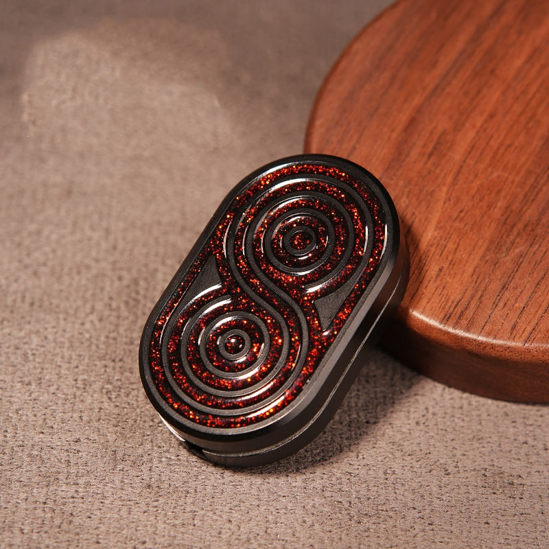 Makermesh PopCore: Push Slider Haptic Coin Tactile precision meets portable calm—built for minds that move fast.