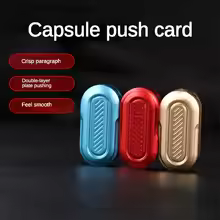 Pod Aluminium Slider Fidget Toy Fidget Slider Finger Push Decompression
