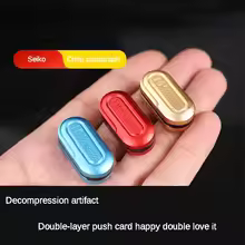 Pod Aluminium Slider Fidget Toy Fidget Slider Finger Push Decompression