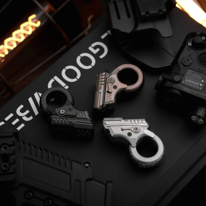 Fidget Slider Toys EDC Alloy Zoom Ratchet Wheel Gyro Hand Fidget Spinner Stress Relief Sensory Toys