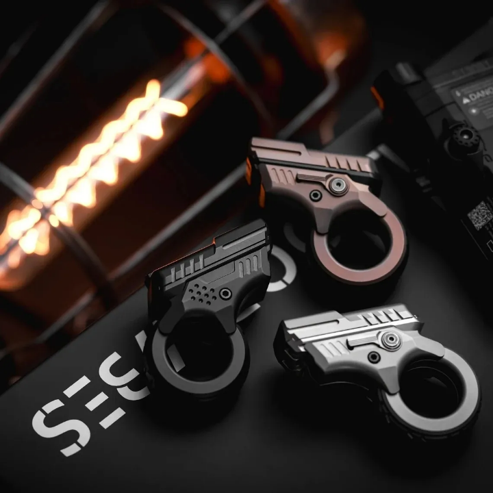 Fidget Slider Toys EDC Alloy Zoom Ratchet Wheel Gyro Hand Fidget Spinner Stress Relief Sensory Toys