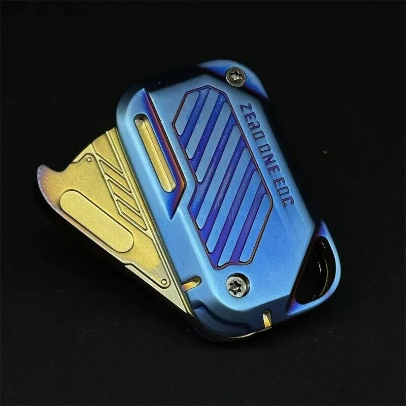 1PC EDC Novel Metal Swing Fidget Slider Fidget Toys Stress Relief Haptic Slider