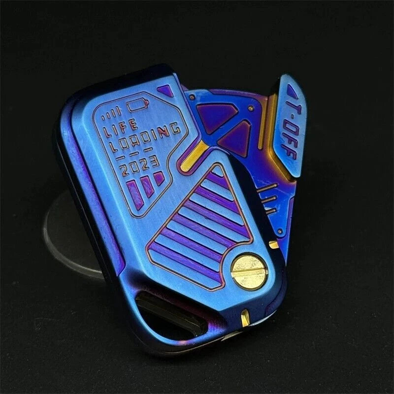 1PC EDC Novel Metal Swing Fidget Slider Fidget Toys Stress Relief Haptic Slider