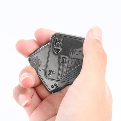 Magnetic Metal Fidget Toys Poker Push Card Slider Stress Relief Toys