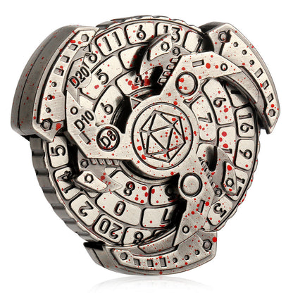 7-in-1 Dragon Dice Spinner – Unique DND Game Roulette Set
