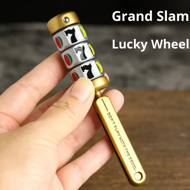 Metal Fruit Fidget Slider Spinner Hybrid Toy