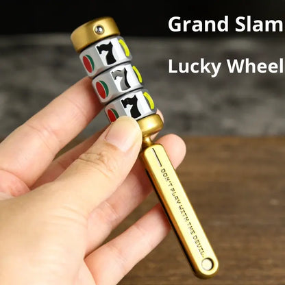Metal Fruit Fidget Slider Spinner Hybrid Toy