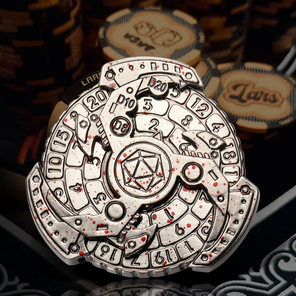 7-in-1 Dragon Dice Spinner – Unique DND Game Roulette Set