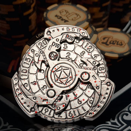 7-in-1 Dragon Dice Spinner – Unique DND Game Roulette Set