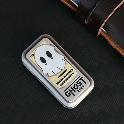 Ghost Metal Fidget Slider – Stress Relief Toy for Adults & Kids