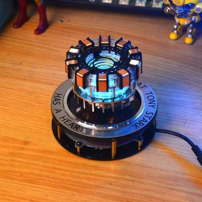 Maker Mesh Magnetic Levitation Arc Reactor Core – Wireless Floating Desk Display