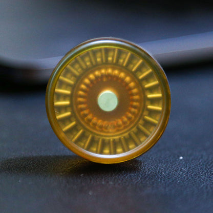 Premium DingDing Coin Fidget Slider | PEI Material Stress Relief Toy for Adults