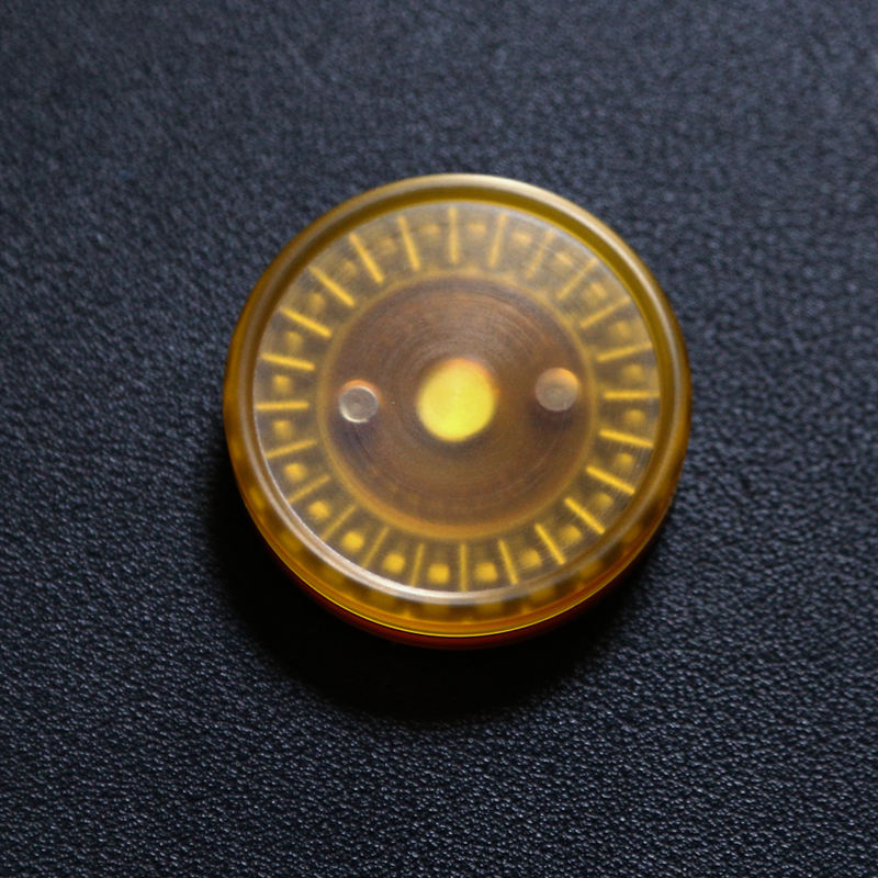 Premium DingDing Coin Fidget Slider | PEI Material Stress Relief Toy for Adults