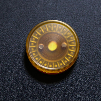 Premium DingDing Coin Fidget Slider | PEI Material Stress Relief Toy for Adults