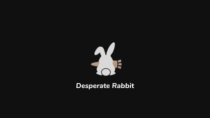 Makermesh SpinBurrow: Infinite Rabbit Fidget Toy A playful twist on precision—push, slide, spin your stress away.